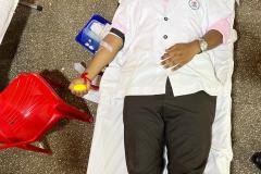 Blood Donation By Staff & Students On 15th August 2022 on Azadi Ka Amrit Mahotsav